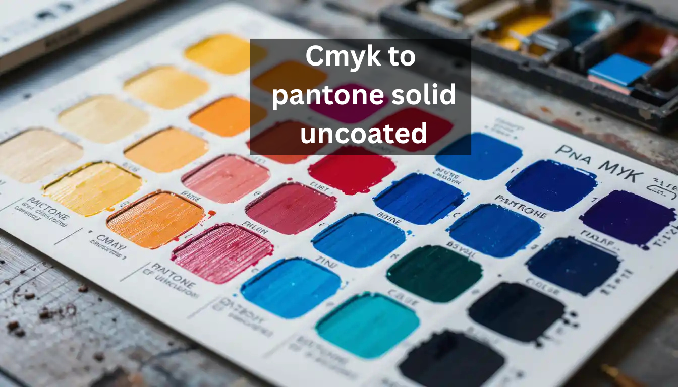 CMYK to Pantone Solid Uncoated Conversion in the US